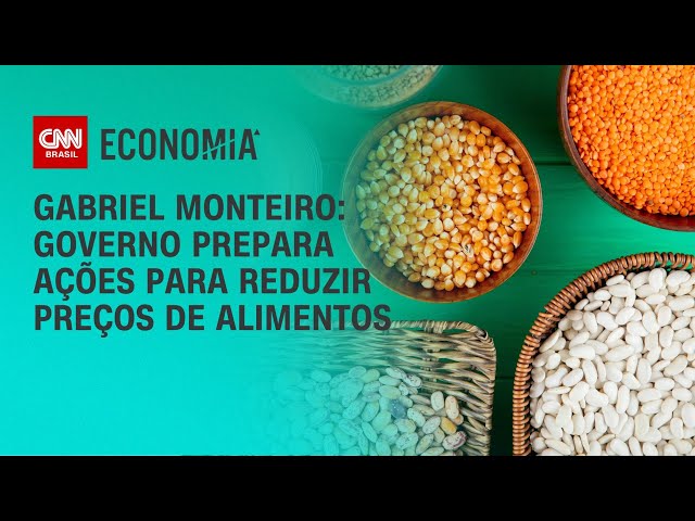 Gabriel Monteiro: Governo prepara ações para reduzir preços de alimentos | CNN NOVO DIA