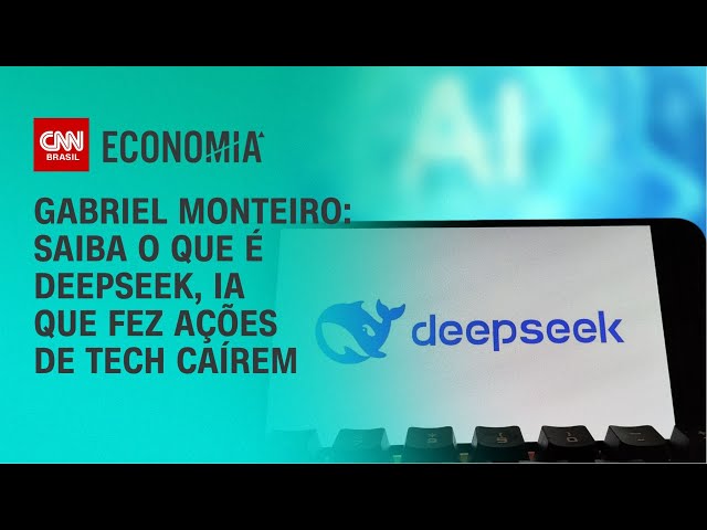 Gabriel Monteiro: Saiba o que é DeepSeek, IA que fez ações de tech caírem | CNN NOVO DIA