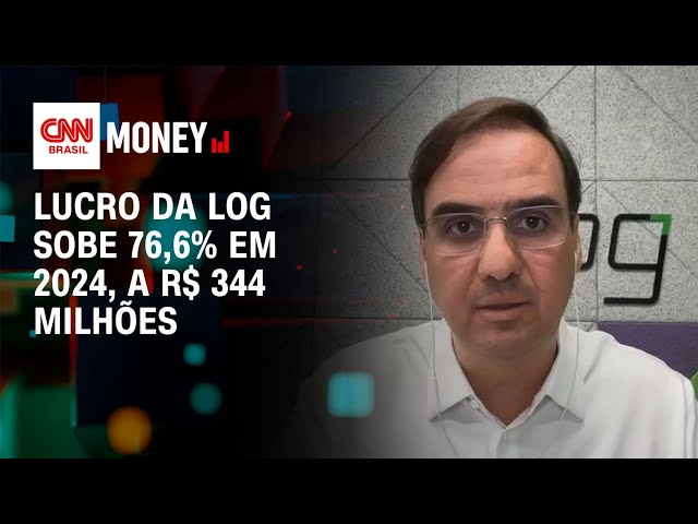 Lucro da Log sobe 76,6% em 2024, a R$ 344 mi | Fechamento de Mercado