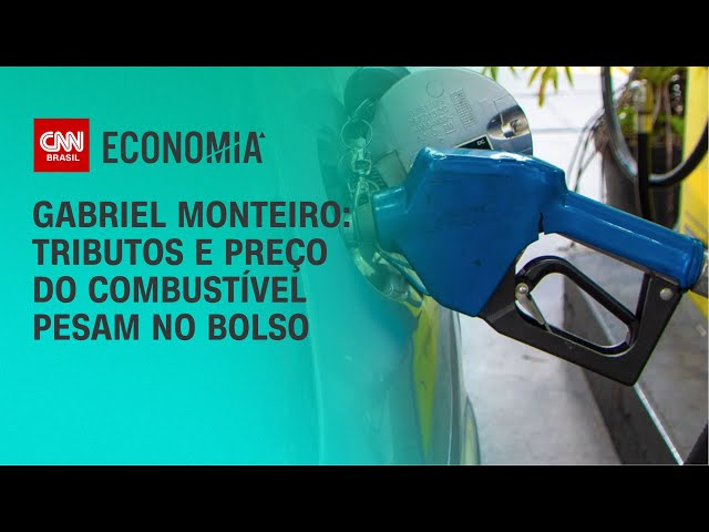 Gabriel Monteiro: Tributos e preço do combustível pesam no bolso | CNN NOVO DIA