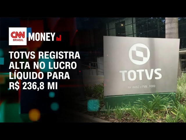 Totvs registra alta no lucro líquido para R$ 236,8 mi | Money News