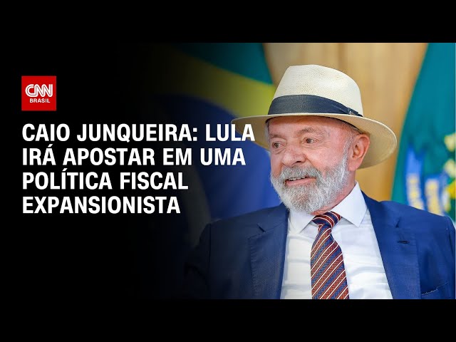 Caio Junqueira: Lula irá apostar em uma política fiscal expansionista | CNN PRIME TIME