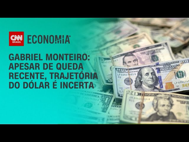 Gabriel Monteiro: Apesar da queda recente, trajetória do dólar é incerta | BASTIDORES CNN