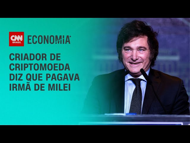 Criador de criptomoeda diz que pagava irmã de Milei | CNN NOVO DIA