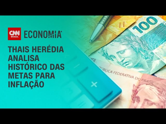 Thais Herédia analisa histórico das metas para inflação | CNN PRIME TIME