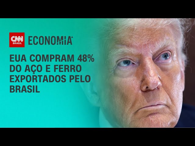 EUA compram 48% do aço e ferro exportados pelo Brasil | CNN NOVO DIA