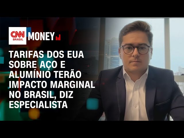 Tarifas dos EUA sobre aço e alumínio terão impacto marginal no Brasil, diz especialista | Money News