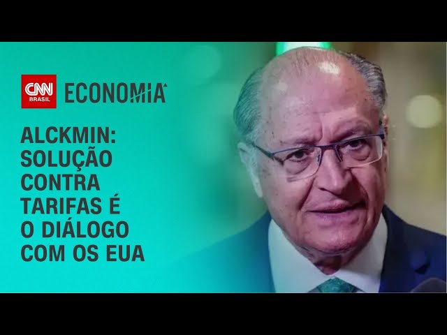 Alckmin: Solução contra tarifas é o diálogo com os EUA | CNN NOVO DIA