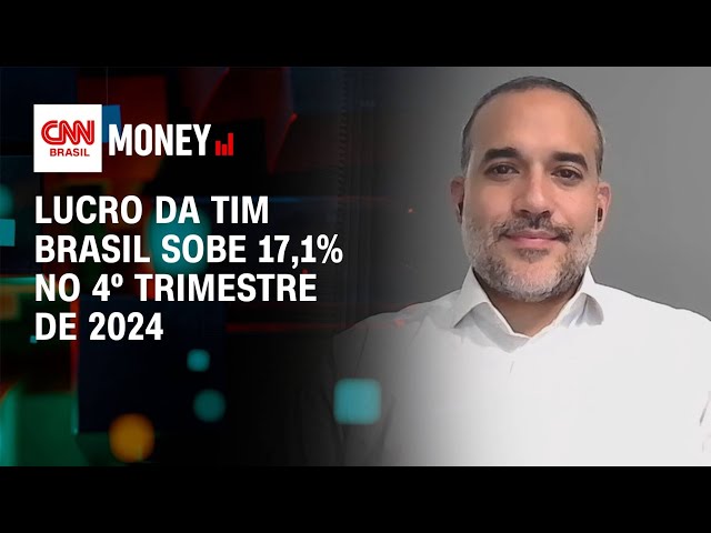 Lucro da Tim Brasil sobe 17,1% no 4º trimestre de 2024 | Money News