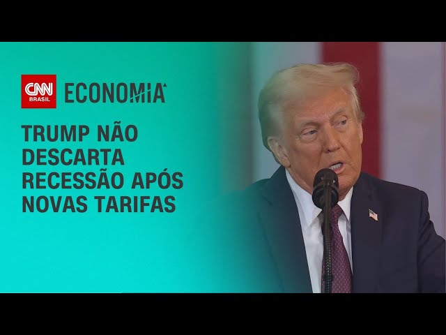 Gabriel Monteiro: Trump não descarta recessão após novas tarifas | CNN NOVO DIA