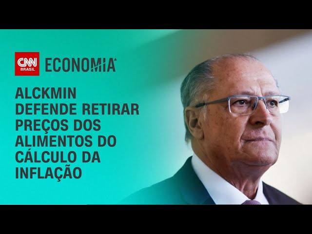 Alckmin defende retirar preços dos alimentos do cálculo da inflação | CNN 360º