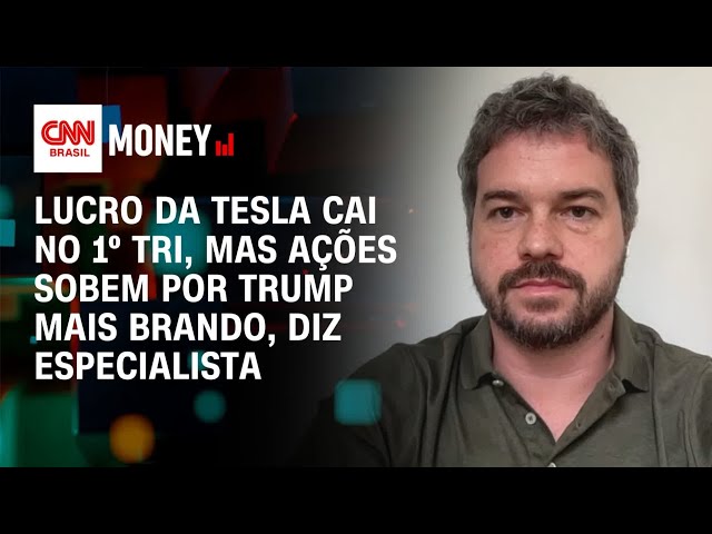 Lucro da Tesla cai no 1º tri, mas ações sobem por Trump mais brando, diz especialista | Money News