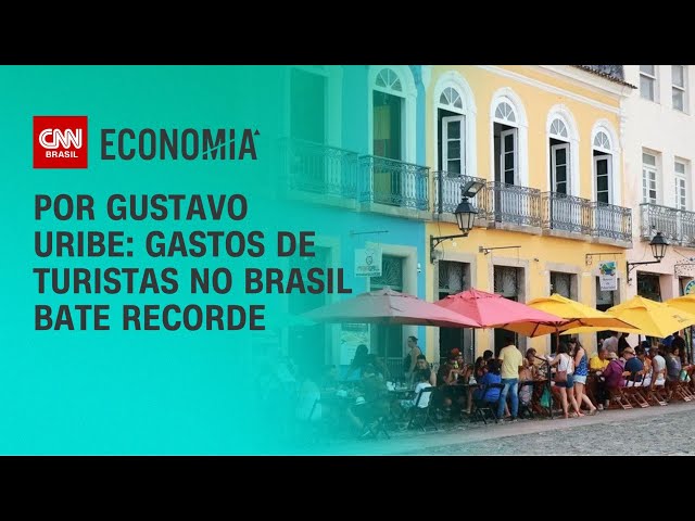 Gasto de turistas no Brasil bate recorde no primeiro trimestre | BASTIDORES CNN