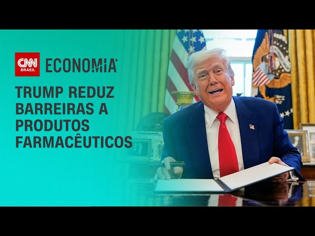 Trump assina ordem para reduzir barreiras à fabricação de farmacêuticos | LIVE CNN