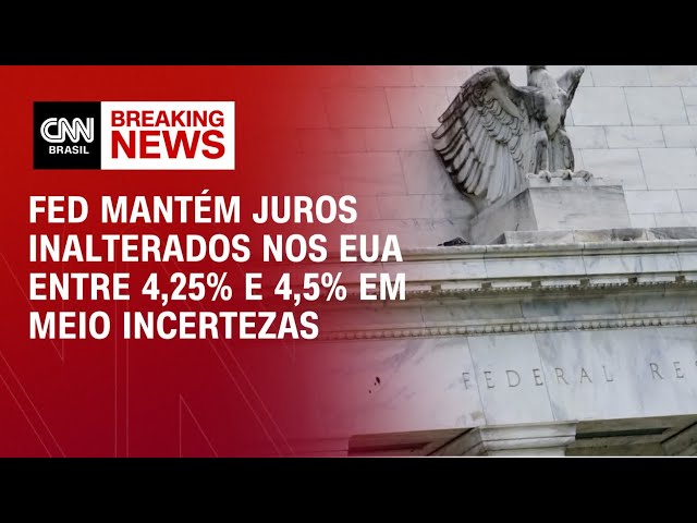 Fed mantém juros inalterados nos EUA entre 4,25% e 4,5% em meio incertezas | Money News