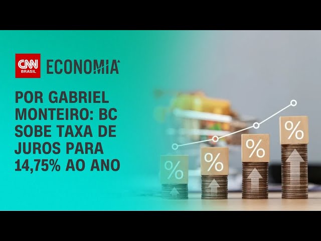 Análise: BC sobe taxa de juros para 14,75% ao ano | CNN NOVO DIA