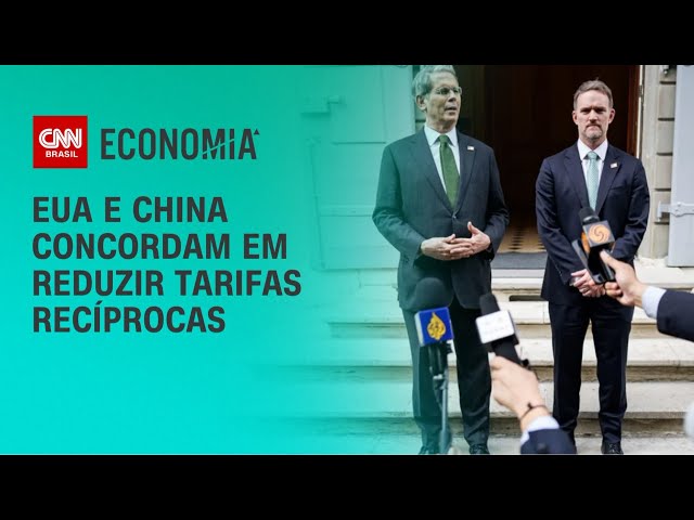 EUA e China anunciam redução nas tarifas por 90 dias | CNN NOVO DIA
