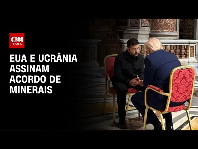 EUA e Ucrânia têm desentendimento de última hora sobre acordo de minerais | CNN NOVO DIA