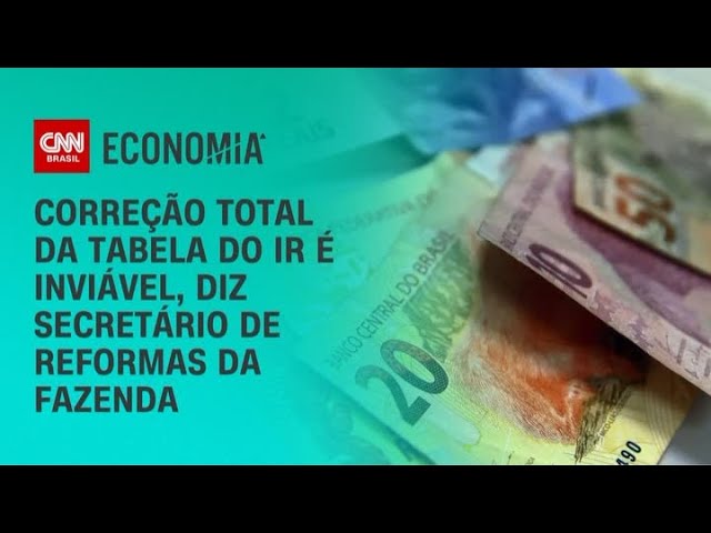 Correção total da tabela do IR custaria R$ 100 bilhões | CNN PRIME TIME