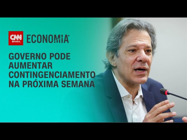 Haddad não descarta ampliar o contingenciamento na próxima semana | CNN 360º