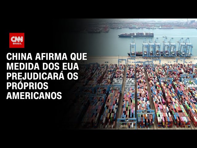EUA anunciam planos para taxar navios chineses | CNN 360º