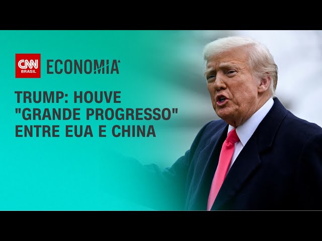 Trump diz que houve “grande progresso” com China após 1º dia de negociações | AGORA CNN