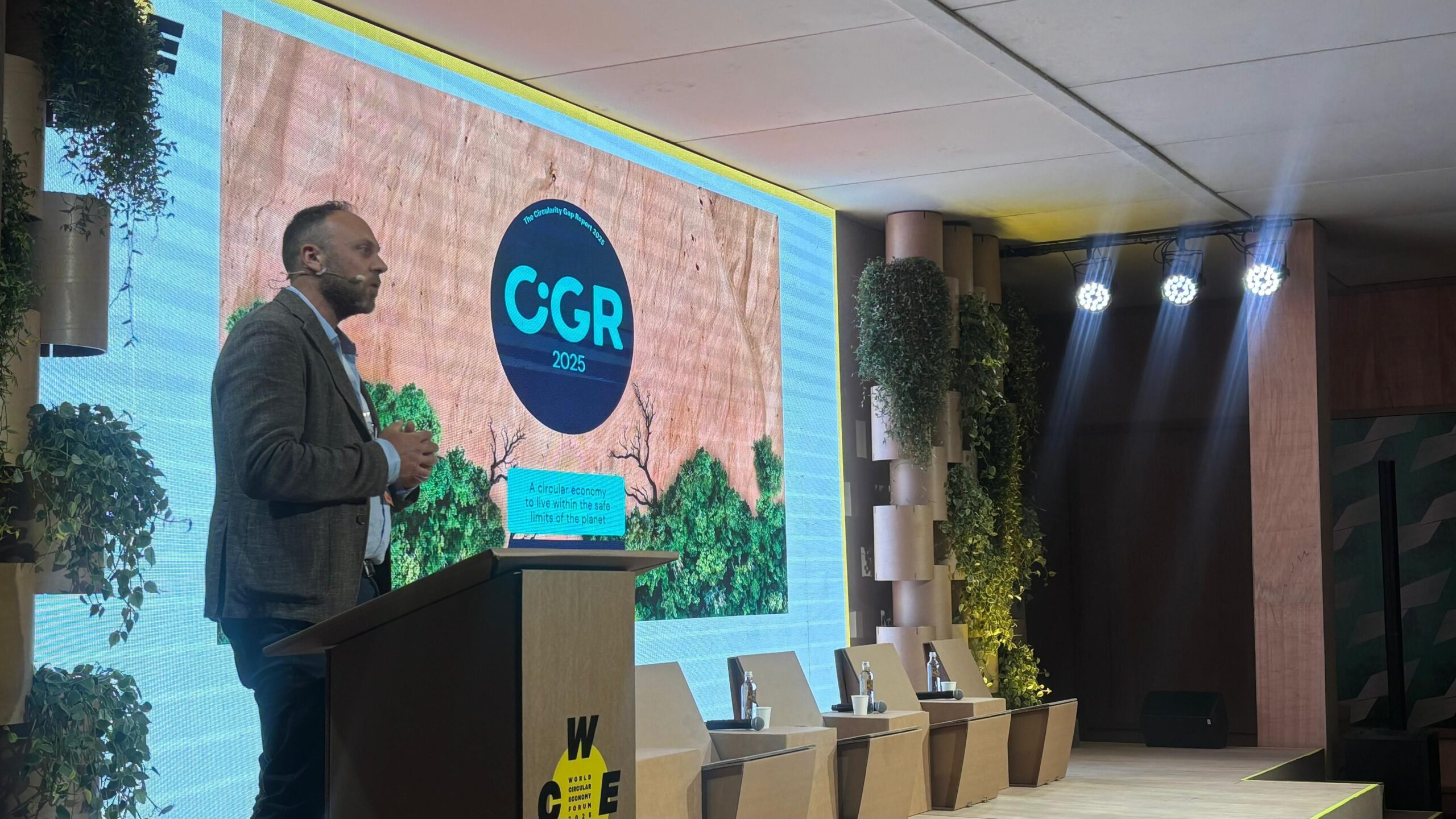 Circularidade global cai para 6,9%, aponta relatório da Circle Economy